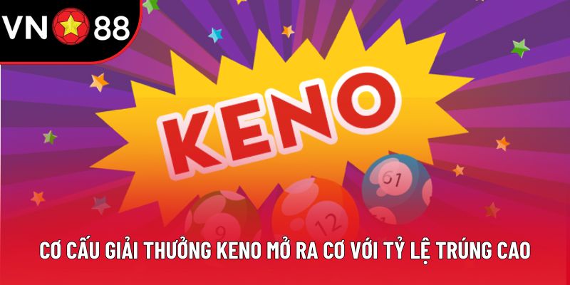 Cơ Cấu Giải Thưởng Keno: Mở Ra Tỷ Lệ Trúng Cao Cho Bạn