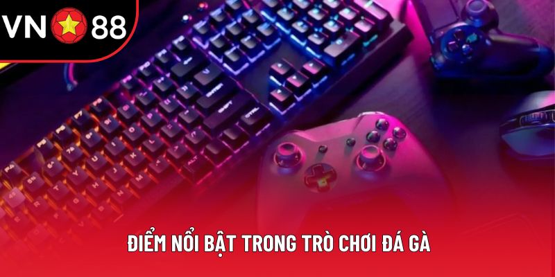Điểm nổi bật trong trò chơi đá gà